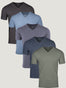 Back to Cool V-Neck 5-Pack Tees | Fresh Clean Threads