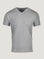 Heather Grey V-Neck | Fresh Clean Threads Canada