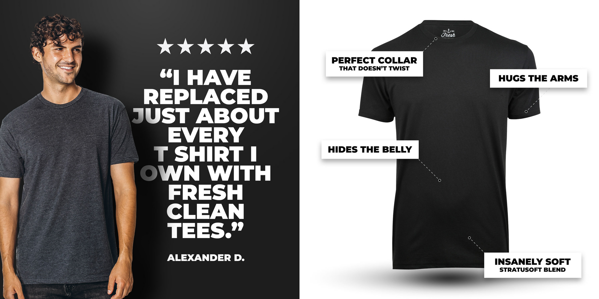 FCT's T-Shirts 5-Star Reviews | Fresh Clean Threads Canada