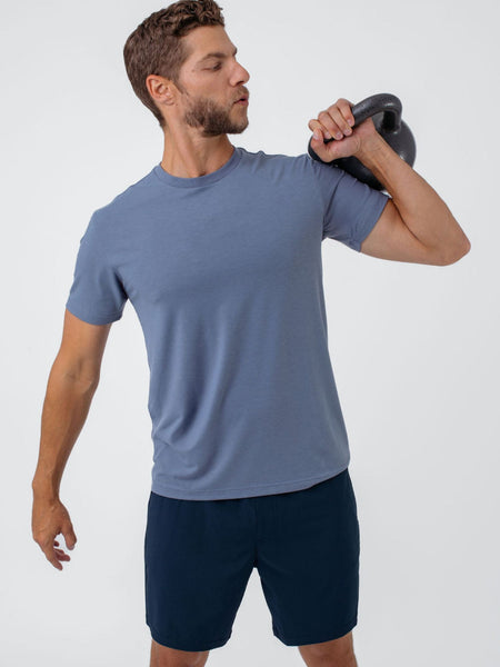 cutting-edge anti-odor materials # Wedgewood Performance Tee | Fresh Clean Threads