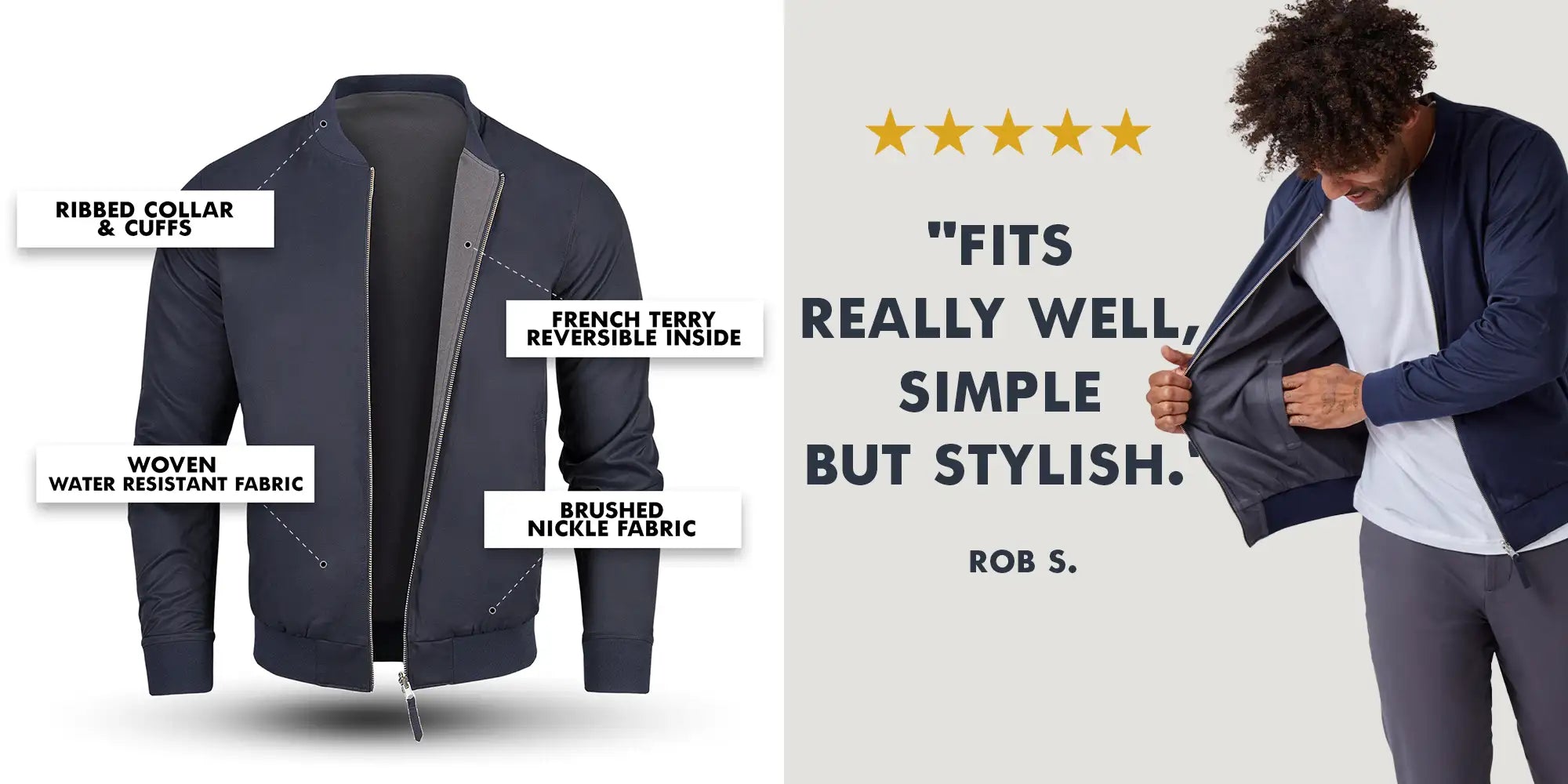 Reversible Bomber Jackets Reviews and Features |  Fresh Clean Threads Canada