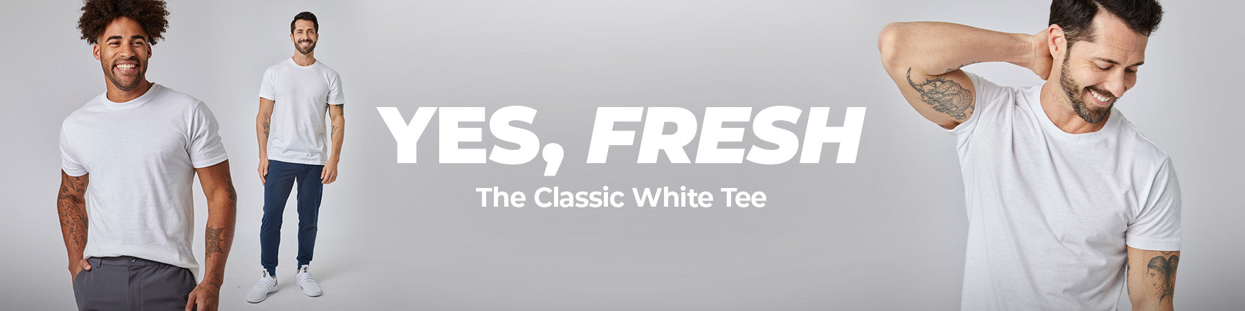 The White Collection: Tees, Polos, Tank Tops and T-shirt Packs