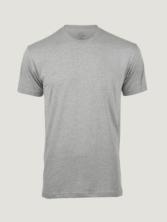 Round Neck T-Shirt-Grey