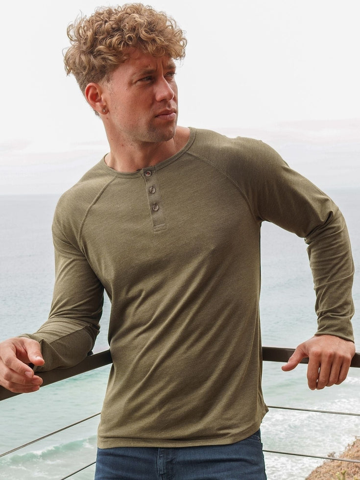Best Offers on Henley T-Shirts - Long Sleeve Henley T-Shirts Men