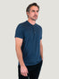 Navy Stratusoft Short Sleeve Henley | Fresh Clean Threads Canada