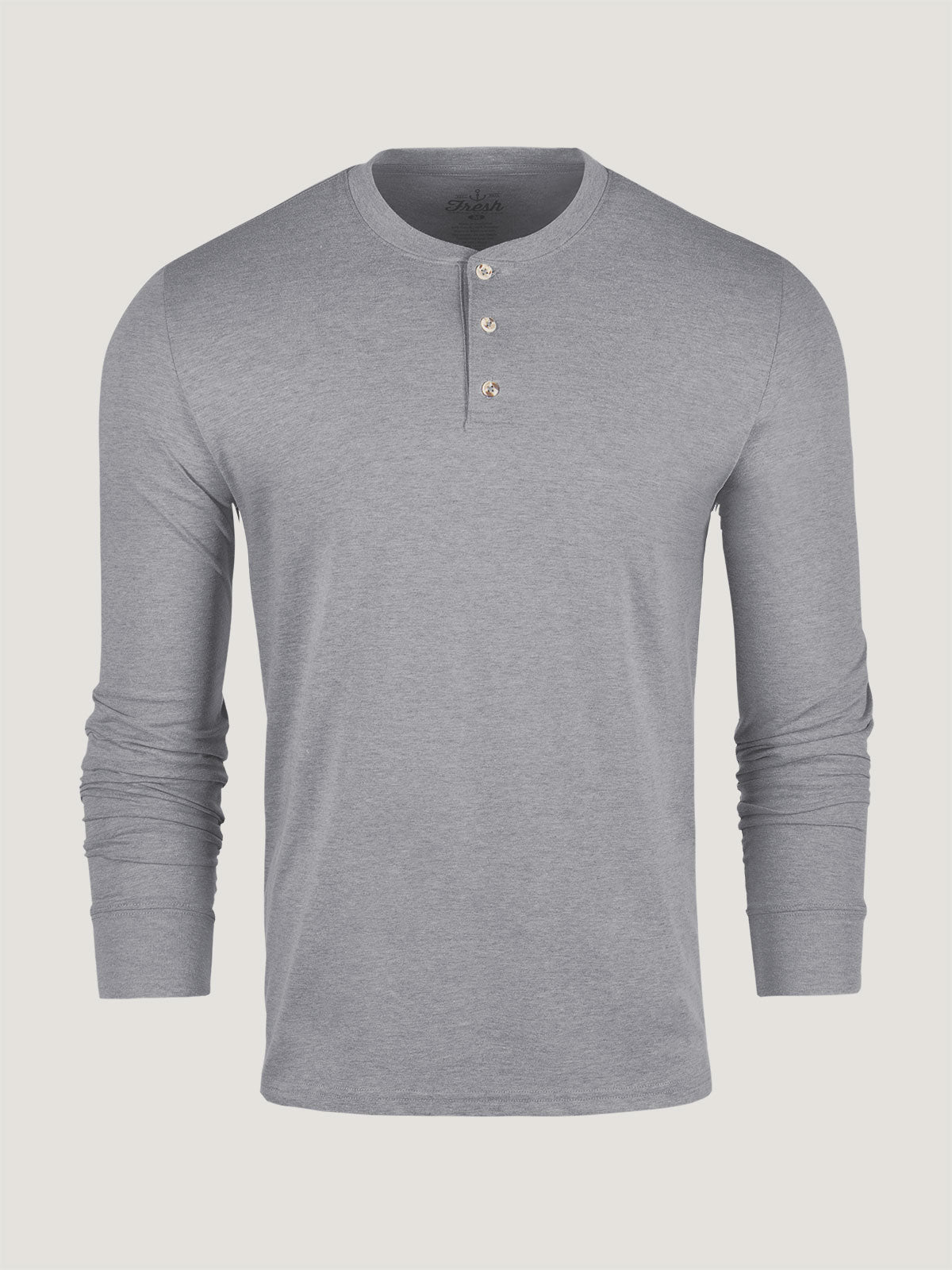 【HI FI FNK】Center Henley Longsleeve Protection using High Performance FR Long Sleeve Knit Henley